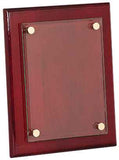 Rosewood Piano Finish Floating Glass Plaque