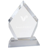 Frosted Base Diamond Impress Acrylic