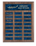 Recognition Pocket 12-24 Plate Perpetual Plaque