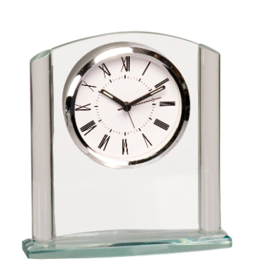 0003  -  Glass Clocks With Flat Base
