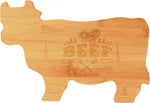 Animal Shaped Natural Bamboo Cutting Board