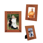 Rawhide Laserable Leatherette Photo Frame