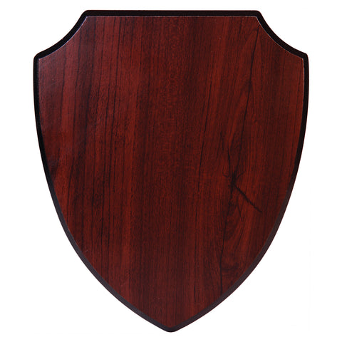 Rosewood Piano Finish Shield Plaque