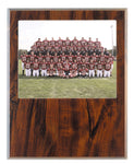 11 1/2" x 15" Cherry Finish Slide-In Frame Plaque with 10" x 8" Window