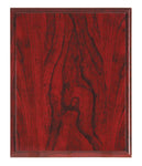 Red Woodgrain Plaque