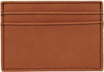 Laserable Leatherette Wallet Clip