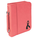 Leatherette Book/Bible Cover with Handle & Zipper
